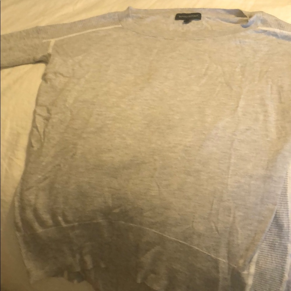 Grey Oversized Light Weight Pullover - image 1